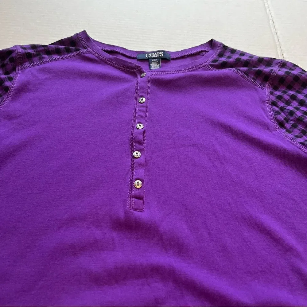 Chaps excellent purple